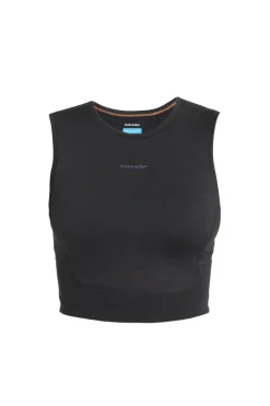 Women's Merino Blend 125 ZoneKnit™ Energy Wind Cropped Bra-Tank-Icebreaker Sale