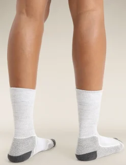 Icebreaker Women's Merino Hike+ Light Crew Socks BlizzardHeather Online