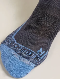 Women's Merino Hike+ Light Crew Natural Summit Socks-Icebreaker New