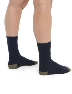 Icebreaker Women's Merino Lifestyle Fine Gauge Crew Socks MidnightNavy/Loden Online