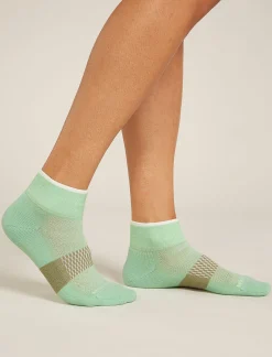 Icebreaker Women's Merino Multisport Light Mini Socks Glass/Snow Discount