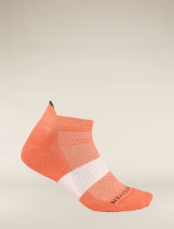 Icebreaker Women's Merino Multisport Light Micro Socks Tang/Graphite Clearance