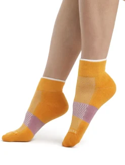 Icebreaker Women's Merino Multisport Light Mini Socks Solar/Snow New
