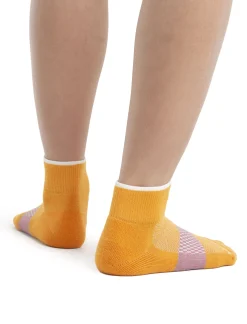 Icebreaker Women's Merino Multisport Light Mini Socks Solar/Snow New