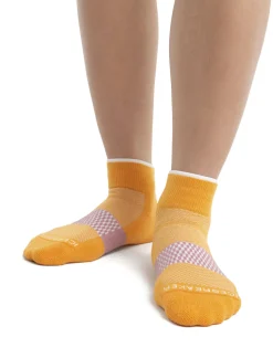 Icebreaker Women's Merino Multisport Light Mini Socks Solar/Snow New