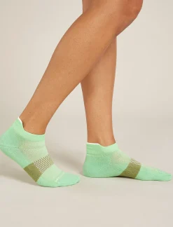 Icebreaker Women's Merino Multisport Light Micro Socks Glass/Snow Flash Sale