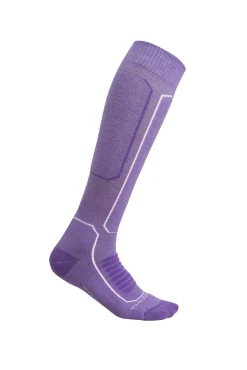 Icebreaker Women's Merino Ski+ Medium Over the Calf Socks Magic/Snow Fashion