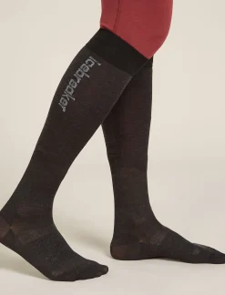 Women's Merino Snow Liner Over The Calf Socks-Icebreaker Sale