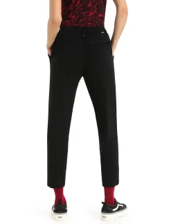 Icebreaker Women's MerinoFine™ Interlock Pants Black Cheap